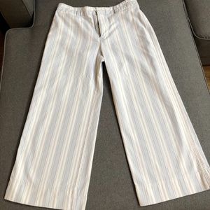 GAP wide leg capri pants